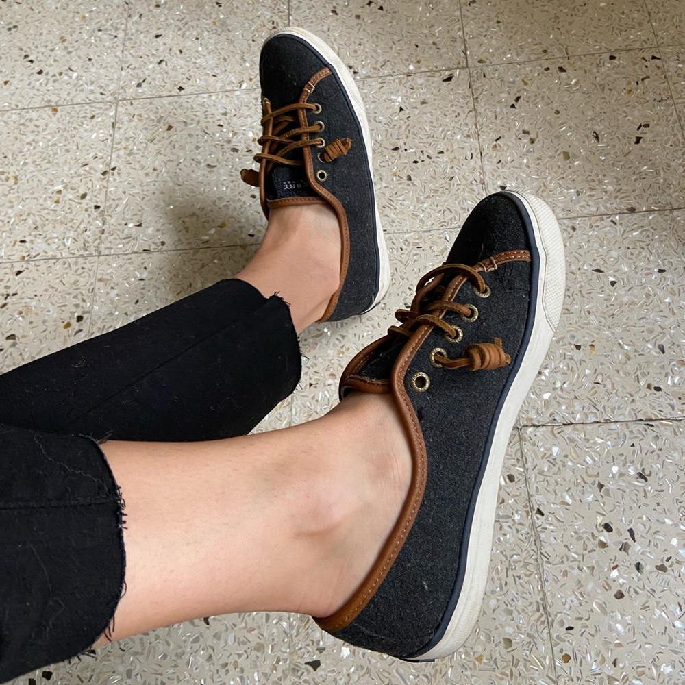 Sperry Top sider Wave slide-on wool sneakers